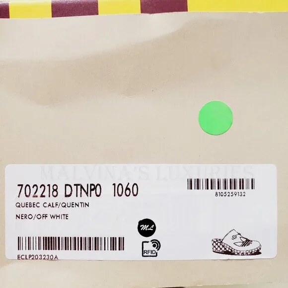 GUCCI SHOES ADIDAS X TREFOIL LEATHER HORSEBIT CLOG MULES  sz 37 7 - Picture 15 of 16